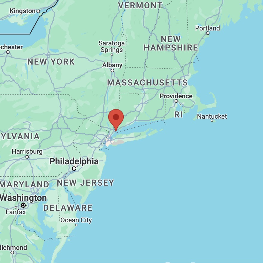 Map of Connecticut